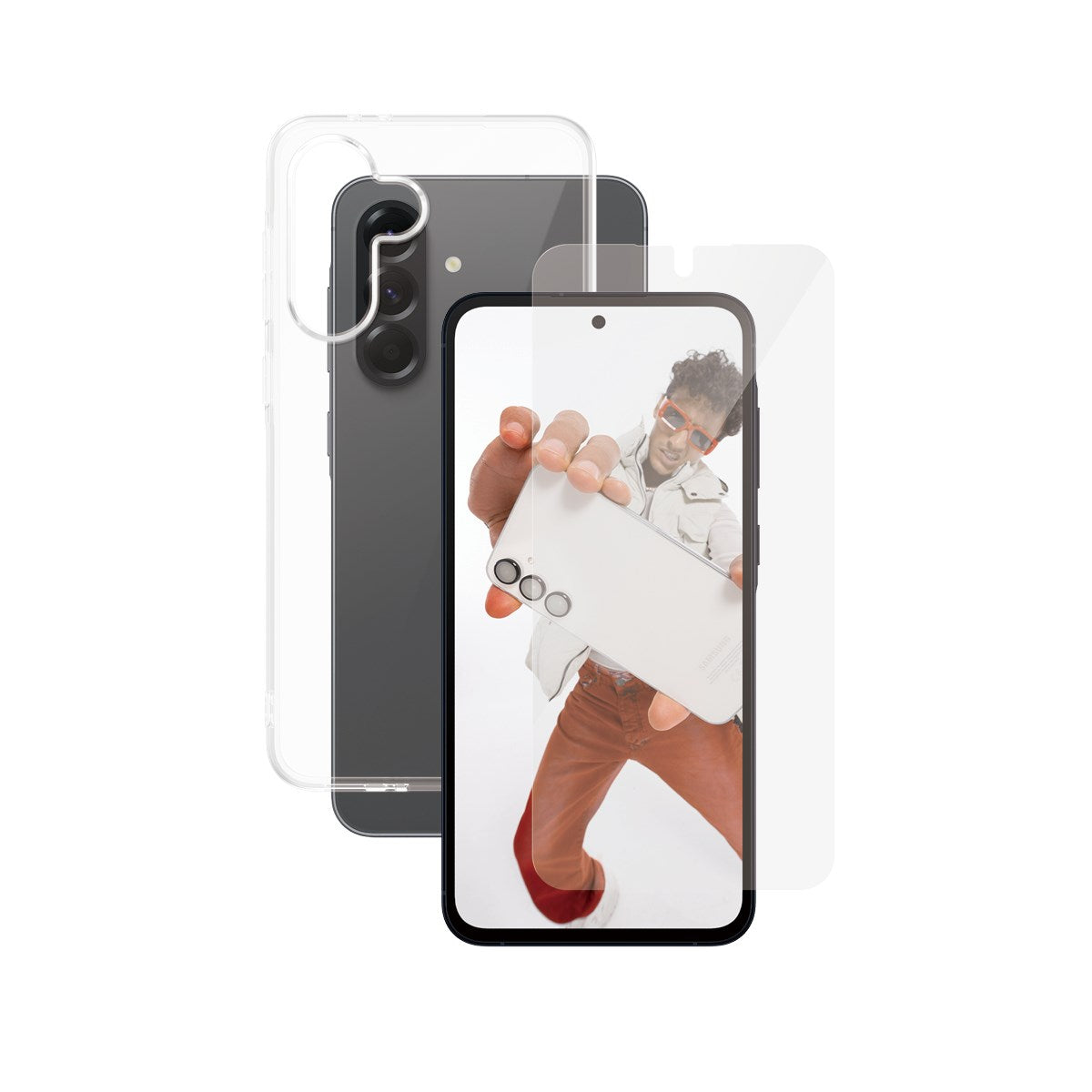 CARE by PanzerGlass® 2-in-1 Bundle Samsung Galaxy A56 5G